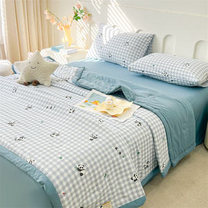 ผ้าห่มผ้าฝ้ายซักได้แบบบางซักได้สำหรับฤดูร้อน - Product Image 3