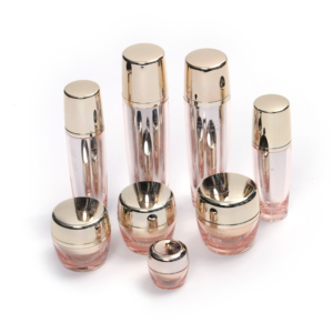 Tùy chỉnh sang trọng trong suốt Acrylic mỹ phẩm chai cho chăm sóc da khác nhau năng lực 30/60/120ml - Product Image 1