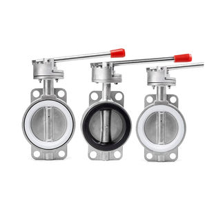 วาล์วผีเสื้อสแตนเลสแบบมือหมุนพร้อมด้ามจับ DN50-DN100 สำหรับน้ำอเนกประสงค์ ยี่ห้อเทิงเฟิง รับประกัน 1 ปี - Product Image 3