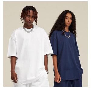 T-shirt pour homme en coton de haute qualité avec imprimé graphique, épaules tombantes, tee-shirt streetwear pour un style urbain - Product Image 2