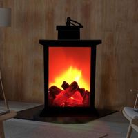 Lampe LED à flamme simulée étanche ANPU Decor, vente chaude en dropshipping, pile AAA pour salon, design moderne, indice de protection IP65