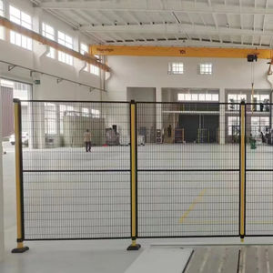 Vich yeni ürün makinesi Robot güvenlik bariyeri çit çevre 6 'çerçeveli Panel çelik demir ahşap çerçeve 3D modelleme hizmeti dahil - Product Image 2