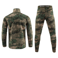 Couche de base hiver laine mérinos personnalisée en gros hommes femmes sans couture cyclisme sport tactique longs Johns ensembles de sous-vêtements thermiques