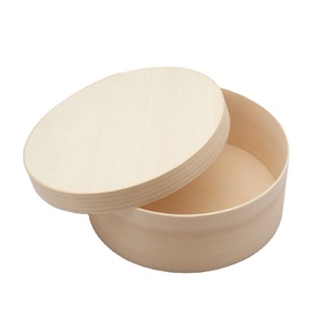 Round wood cheese box wooden box wooden cookie boxes