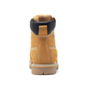 Goodyear-zapatos de seguridad personalizados, calzado de cuero nobuk genuino de buena calidad, a la moda, de gama alta - Product Image 2