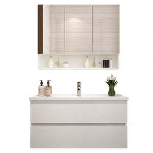 High End Professional Hotel <b>Bathroom</b> Vanity Modern Design Luxury Wall <b>Bathroom</b> Vanity - Product Image 4
