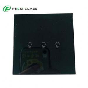 China Factory Direct Sale Industrial & Decoration Use Silk Screen Printed Tempered Glass Touch <b>Switch</b> Panel - Product Image 4