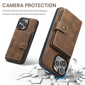 Funda desmontable 3 en 1 para móvil, funda con cremallera para iphone 14 pro Max, <span class=keywords><strong>Samsung</strong></span> S23 Ultra A53 A52 A14 7 8 Plus 11 - Product Image 4