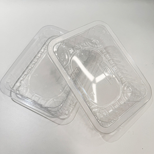 Barquettes alimentaires en plastique PET thermoformé recyclables en gros, transparentes, thermoscellables, forme personnalisée - Product Image 6