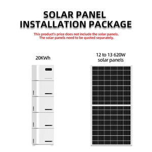 Système de stockage d'énergie domestique 20 kWh - Batterie au lithium pour système solaire hors réseau - Product Image 2
