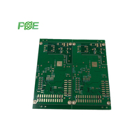 Fabrication de PCB PCBA FR4 simple à 6 couches, faible coût, 1,5 oz de cuivre, épaisseur 1,6 mm, finition de surface ENIG/HASL, vert pour capteur