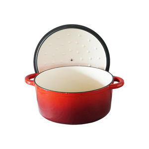 Juego de Ollas de Hierro Fundido Esmaltado Antiadherente en Oferta, Venta al por Mayor de Utensilios de Cocina de Hierro Fundido, Horno Holandés de Hierro Fundido - Product Image 5