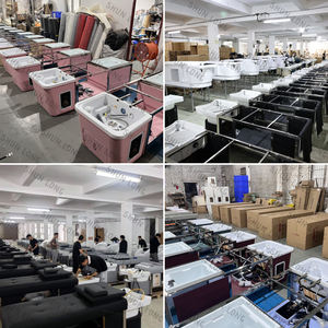 Modernes Salon Head Spa Haar wäsche Pediküre Fuß Spa Back Lift Thai <span class=keywords><strong>Massage</strong></span> Shampoo Bett - Product Image 3