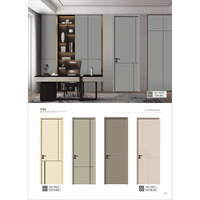Bois massif polymère, couleur personnalisée pour l'intérieur, isolation acoustique, décoration intérieure de luxe pour chambre, hôtel, villa, vente en gros