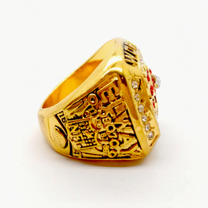 แหวนแชมป์เดนเวอร์ บรอนโกส์ ปี 1997 สำหรับผู้ชาย ชุบทองคำขาว ของที่ระลึก ของสะสม ของขวัญวันเกิด - Product Image 2