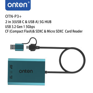 Lector de tarjetas Onten CF, SDXC y Micro SDXC, USB 3,2 Gen 1, más de 2, 2 y 3 unidades - Product Image 4