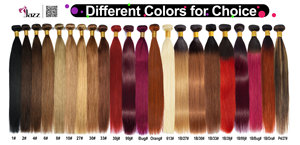 Bán buôn Nhà cung cấp chưa qua chế biến Trinh Nữ tóc con người bó, màu sắc khác nhau và kết cấu tóc con người dệt bó với đóng cửa - Product Image 3