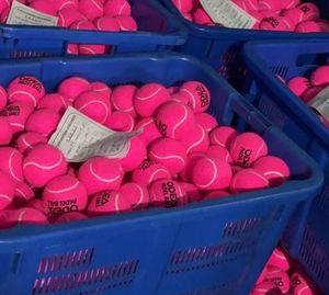 Balle de tennis de padel professionnelle 45% <span class=keywords><strong>laine</strong></span> de haute qualité ODEA balle de padel rose usine <span class=keywords><strong>en</strong></span> gros certifiée ITF pour les sports d'entraînement - Product Image 2