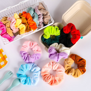 Kustom warna-warni anak-anak aksesoris rambut lucu bayi perempuan ikat rambut elastis jepit rambut cakar Set Mini - Product Image 3