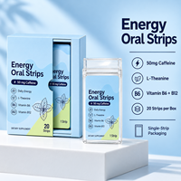 Comprimés énergétiques à la caféine 50 mg, dissolution rapide, complément naturel avec L-théanine, vitamines B6 et B12 pour adultes