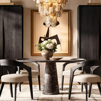 Applique murale LED en laiton et verre cristal, design moderne, luxe, sur mesure, pour villa, hôtel, chambre et salon