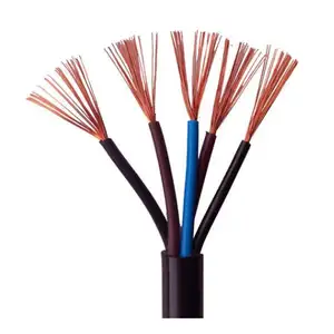 Copper Conductor Stranded Wire Braiding PVC Insulated Computer Instrument Cable for Myanmar