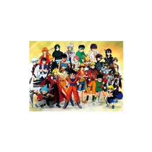 Anime Poster Lenticular 3d Flip Lenticular Anime Poster Custom 3D Changing Picture