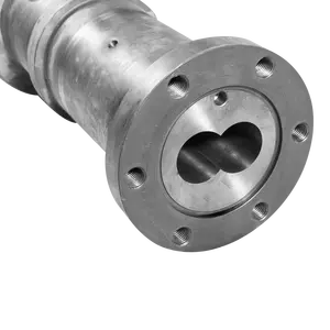 PVC plastic parallel twin screw Automatic extruder barrels parallel twin-screw barrel