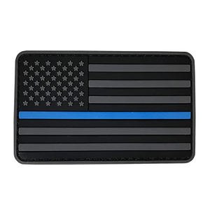 도매 주문 Pvc 국가 국가 작은 미국 미국 깃발 양각 PVC 패치 - Product Image 2