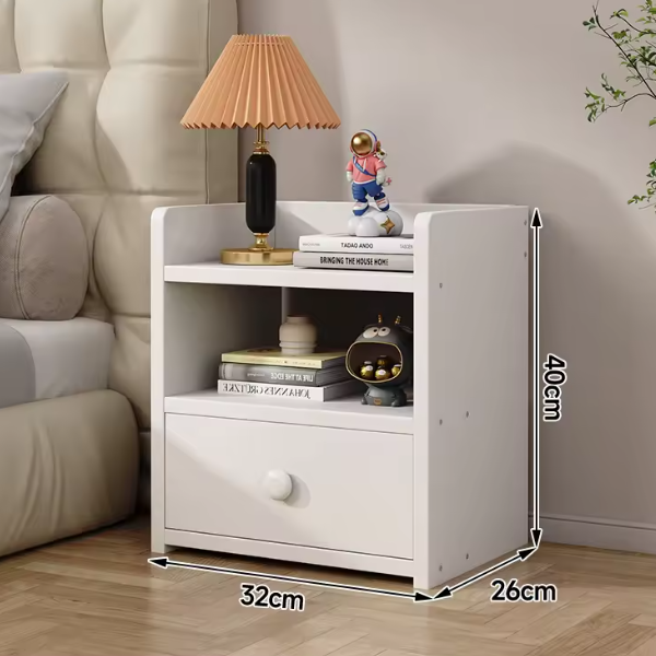 modelo mini, tirador único, 32 cm de largo, blanco