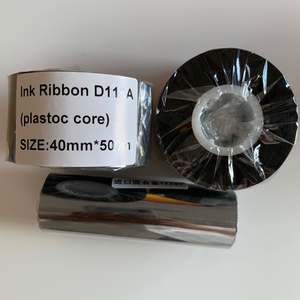 Cire de ruban de code à barres d'étiquette de transfert thermique de résine de lavage de TTR de noyau en <span class=keywords><strong>plastique</strong></span> de haute qualité - Product Image 4