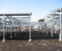 Système de montage au sol solaire, installation rapide, structure en aluminium pour applications solaires montées au sol