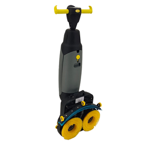 FS-007 <b>Walk</b> Behind Floor Scrubber 36V Battery Double Brush 800-1000m/h Commercial Floor Cleaning <b>Machine</b> - Product Image 3