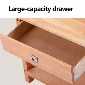 Cavalletto artistico in legno di pino e faggio Huixishi <span class=keywords><strong>con</strong></span> sgabello, cavalletto e panca portaoggetti tutto in uno per artisti - Product Image 5