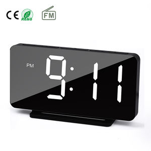Offres Spéciales FM <span class=keywords><strong>Radio</strong></span> Bureau Et Table Horloge De Bureau Numérique Alarme Led Horloge Pour Chambre - Product Image 3