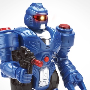 Intelligente Elektrische Vervormingsrobot Voor Kinderen Met Verlichting En Geluiden Entertainment Slim Leren Wandelrobotspeelgoed Voor Jongens - Product Image 5