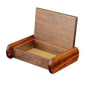 Caja de Joyería Ecológica de Madera Natural con Múltiples Compartimentos, Diseño Moderno, Organizador de Joyería Hecho a Mano Personalizado - Product Image 6