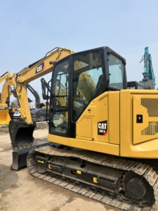รถขุดตีนตะขาบขนาดเล็ก Caterpillar 307.5 มือสอง เครื่องยนต์ไฮดรอลิกเดิม ปั๊มแบริ่งสำหรับงานก่อสร้าง น้ำหนัก 7.5 ตัน ขนาด 0.33 ลูกบาศก์เมตร รุ่นปี 2024 หมายเลข 45 - Product Image 1