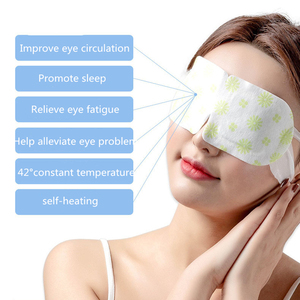 Steam Hot Compress Eye Mask Calefacción Desechable Sleep Eye Patch Autocalentamiento Mugwort Steam Eye Mask - Product Image 5