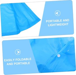 Portable Disposable Poncho Raincoats for <b>Men</b> Women <b>Rain</b> Poncho Emergency Fisherman <b>Rain</b> <b>Coat</b> PE Plastic Waterproof Free 5000 Pcs - Product Image 3