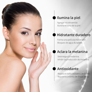 OEM ODM Cuidado de la piel <span class=keywords><strong>facial</strong></span> <span class=keywords><strong>Limpiador</strong></span> Tónico Hidratante Esencia Crema Hidratante e iluminadora Juego de 5 piezas - Product Image 5