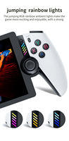 Console de jeu vidéo M28, système Linux, écran IPS de 7,1 pouces, grand écran, console de jeu portable rétro, Wi-Fi, octa-core, prise en charge de PS2