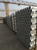 Poteau de garde-corps routier rond en acier galvanisé à chaud, anti-corrosion, poteau de sécurité routière certifié CE, indice d'impact M68