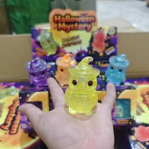 Nuevo Juguete Blandito de Búho de Halloween con Purpurina, 12 unidades/caja, de Maltosa de Ascenso Lento, Juguetes Antiestrés, Juguete Sensorial Blandito de Halloween - Product Image 3