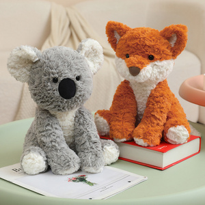 Peluche de <span class=keywords><strong>vache</strong></span> assise personnalisable OEM/ODM - Couleurs et motifs personnalisables, veau en peluche personnalisé avec des taches bleues pour cadeaux - Product Image 2