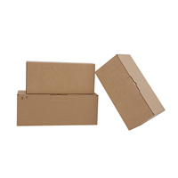 Caja de Envío con Cierre Automático Personalizada de Fábrica, Sin Cinta Adhesiva, Cierre Automático, Materiales Reciclados, Laminación Mate