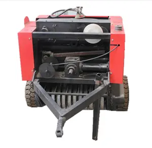 2022 automatic silage grass baler machine / combine baler wrapper for grass