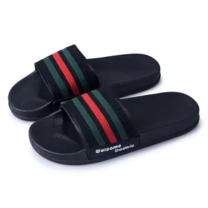 Sandal Rubber Outsole Cushion Custom Slide Men Shoes Man Kids Blown Slipper Pvc Air Blowing