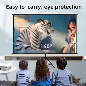Alr 4K HD16:9 Écran de projection sur trépied, écran de projection infroissable et support pour <span class=keywords><strong>le</strong></span> <span class=keywords><strong>cinéma</strong></span> maison - Product Image 3