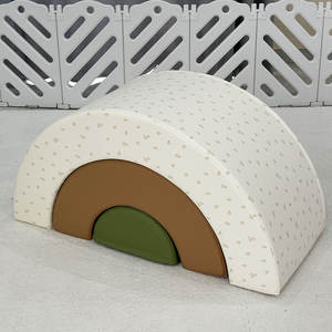 Equipo de juego suave para niños, juego de espuma de la mejor calidad, juguetes para el cuerpo para niños pequeños, juegos suaves Pastel para bebés, bloques de escalada - Product Image 3